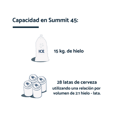 Hielera Taos capacidad 45 Navy