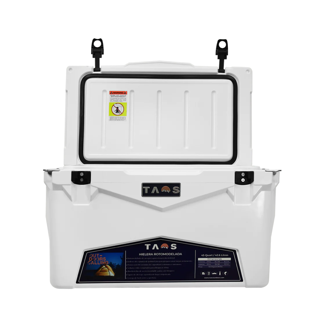 Hielera Taos capacidad 45 White