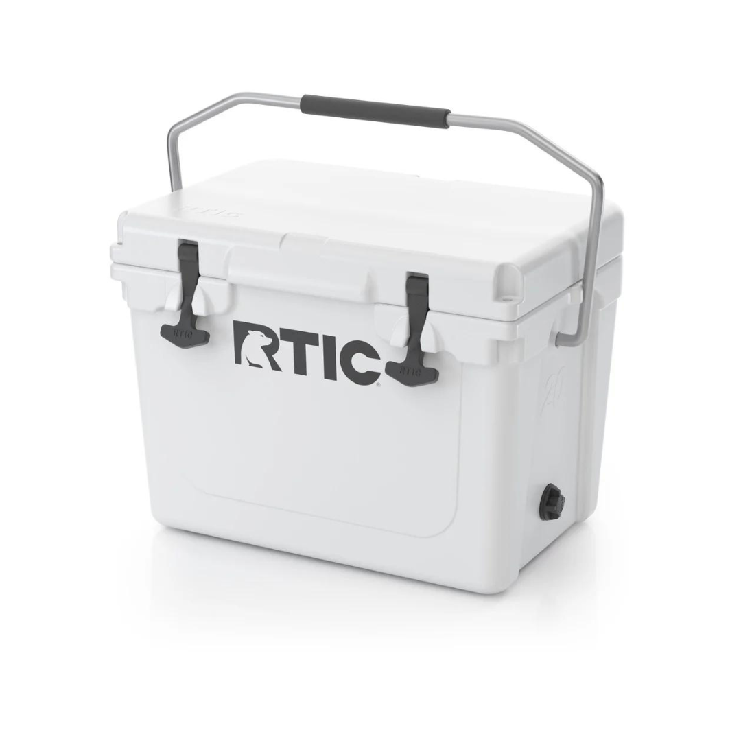 Hielera RTIC 20QT Hard Cooler Blanca